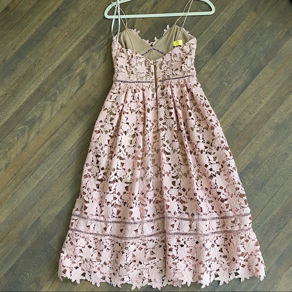 Self Portrait Azaelea Pink Lace Dress - Picture 7 of 7